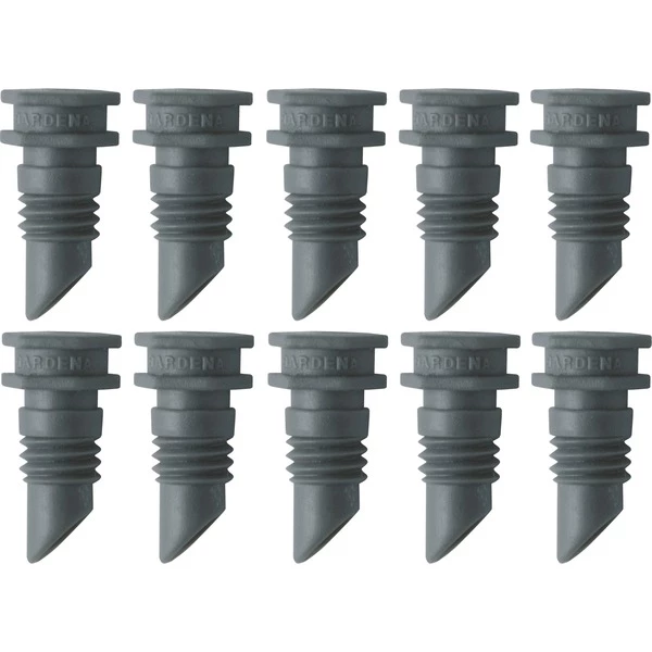GARDENA 1323-20 Raccord Des Tuyaux D’eau Connecteur De Tuyau Noir, Fermeture 1