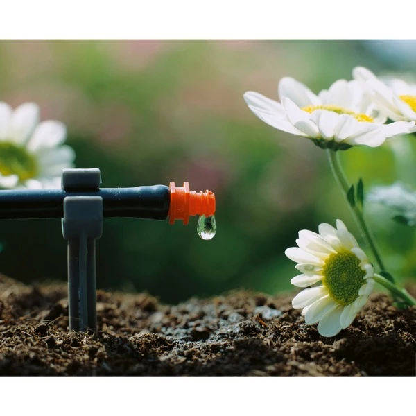 GARDENA 1340-20 Système D’irrigation Goutte-à-goutte 2 L/h Orange Montage En Fin De Ligne, Goutteurs 3