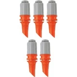 GARDENA 1365-20 Pistolet Eau / Buses Embout Pistolet D’arrosage De Jardin Gris, Orange, Pulvérisateur 4