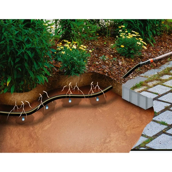 GARDENA 1395-20 Tuyau D’arrosage 50 M Noir, Goutteurs 4