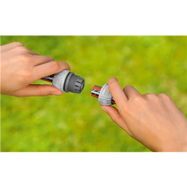 GARDENA 18233-20 Raccord Des Tuyaux D’eau Connecteur De Tuyau Gris 1 Pièce(s), Raccord De Tuyau 3