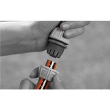 GARDENA 18280-20 Raccord Des Tuyaux D’eau Connecteur De Tuyau Gris, Argent 1 Pièce(s), Raccord De Tuyau 7