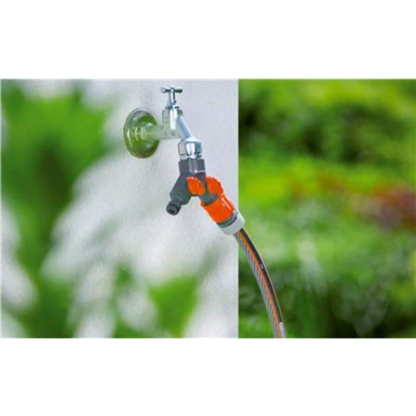 GARDENA 938-20 Raccord Des Tuyaux D’eau Noir, Orange 1 Pièce(s), Raccord De Robinet 4
