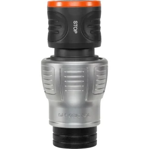 GARDENA Aquastop Premium 19 Mm (3/4″), Raccord De Tuyau 10