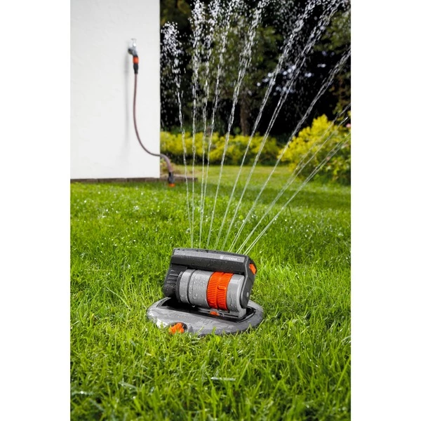 GARDENA Kit Complet Avec Arroseur Pivotant Encastré OS 140, Systèmes De Gicleurs 3