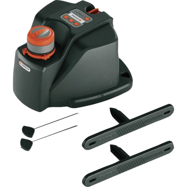 GARDENA Large-Area Irrigation AquaContour Automatic Plastique Gris, Orange, Automate D’irrigation 1