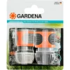 GARDENA Raccord Rapide + Raccord Aquastop, Raccord De Tuyau 20